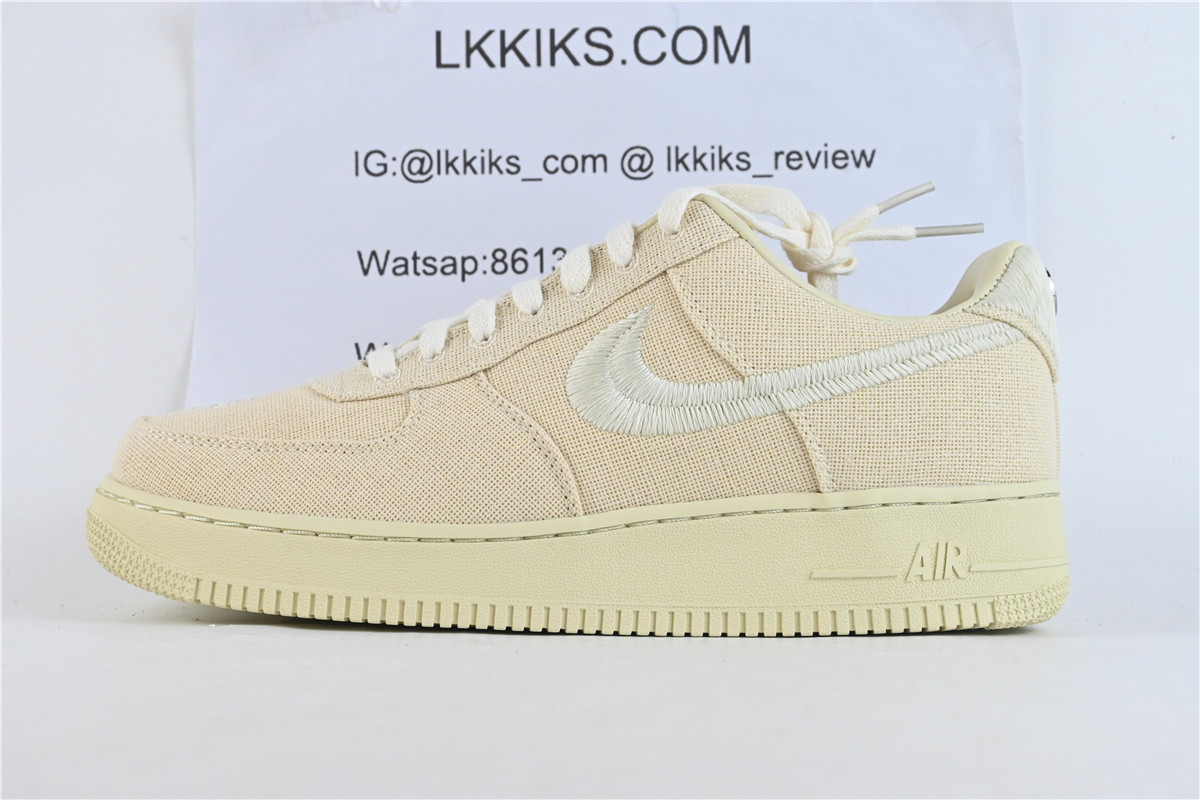 Stussy X Nike Air Force 1 Low “Fossil Stone”
