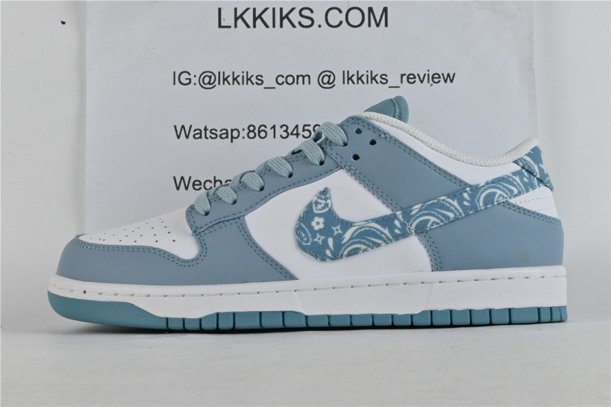 Nike Dunk Low Blue Paisley