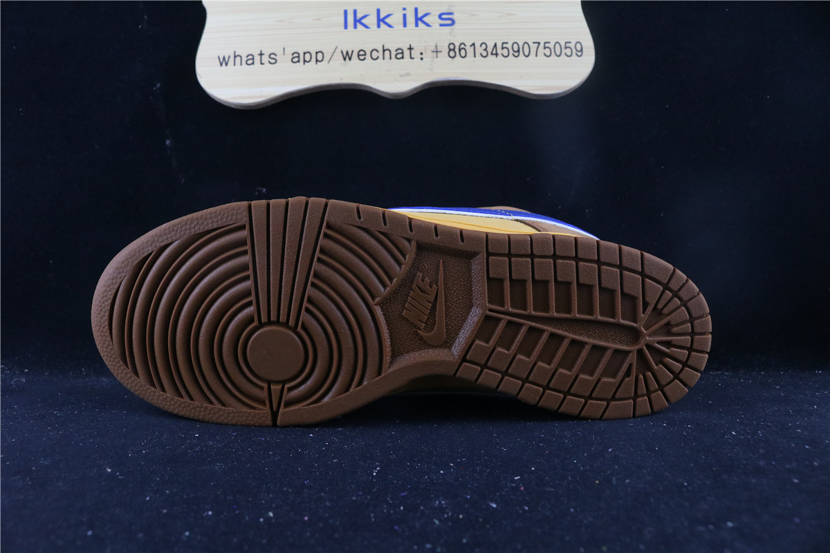 Nike SB Dunk Low Premium Newcastle Yellow Blue