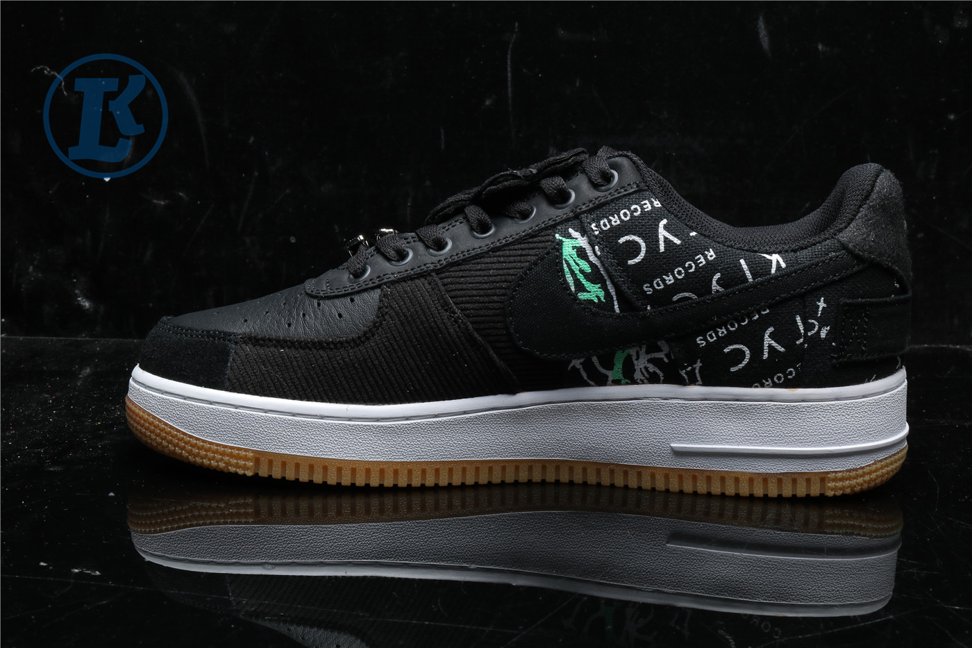 Travis Scott X Nike Air Force 1 Astroworld Black/Multi-Color