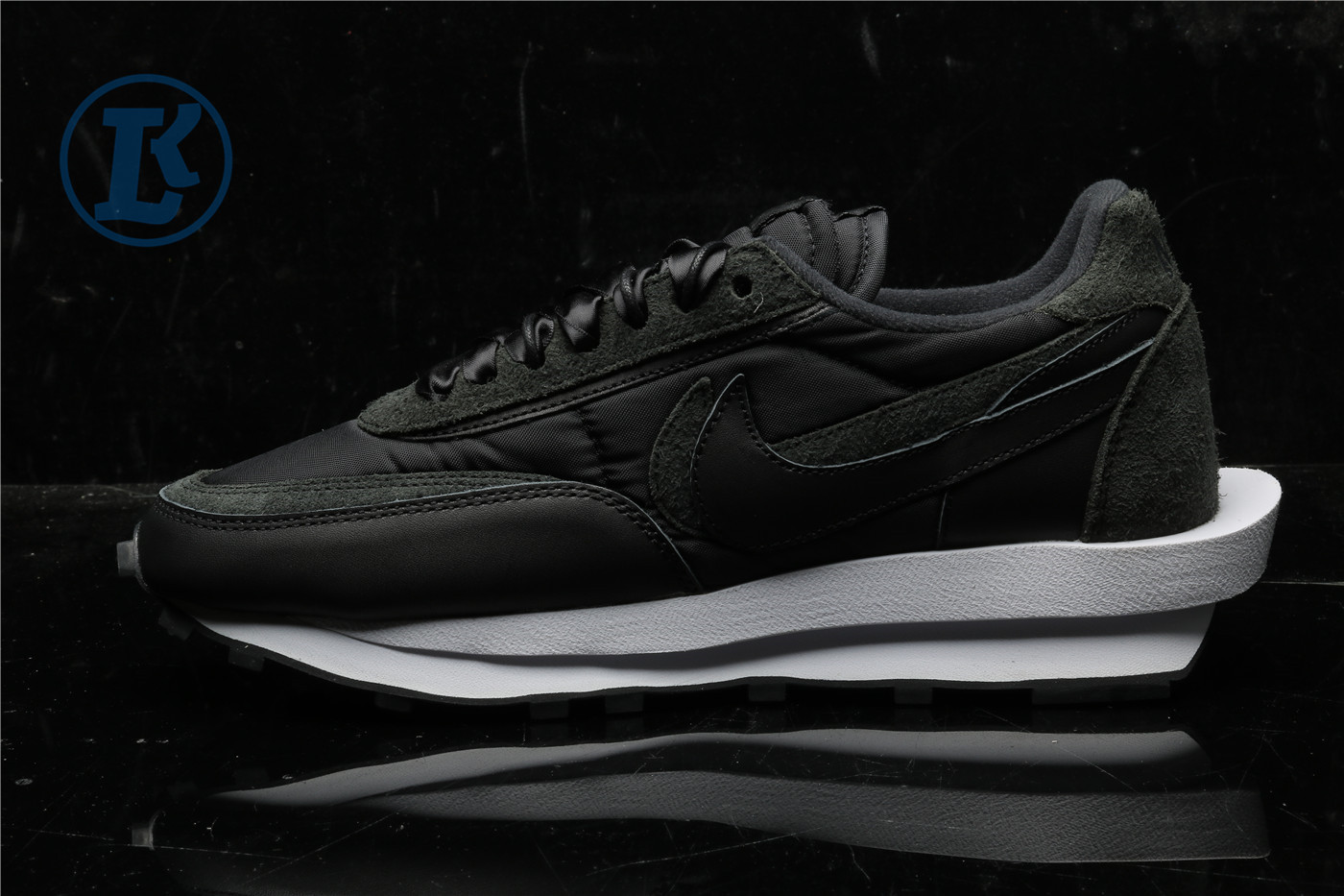 Nike LD Waffle Sacai Black Nylon