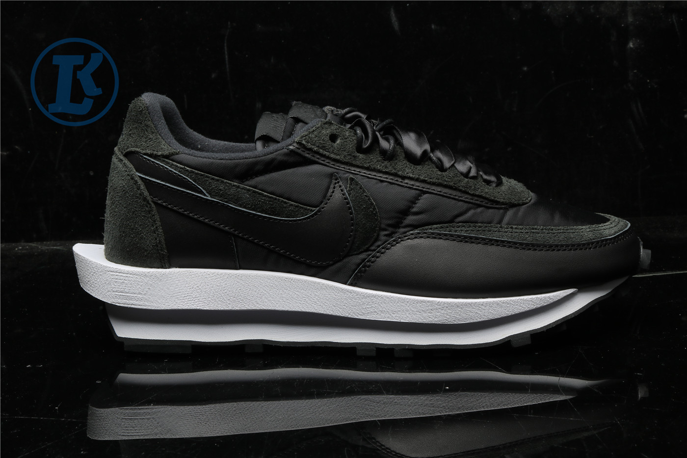 Nike LD Waffle Sacai Black Nylon