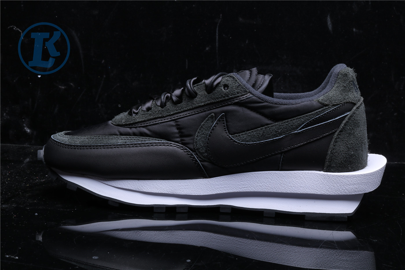 Nike LD Waffle Sacai Black Nylon