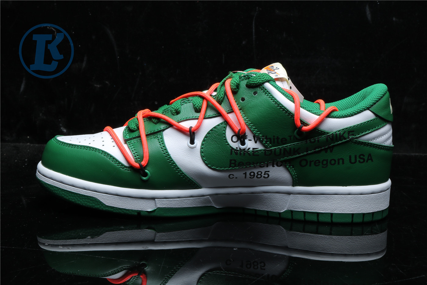 Nike Dunk Low Off-White Pine Green