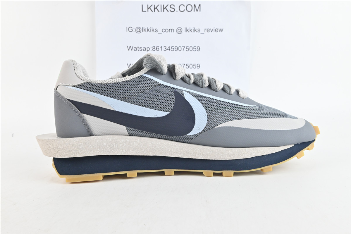 Nike LD Waffle sacai CLOT Kiss of Death 2 Cool Grey